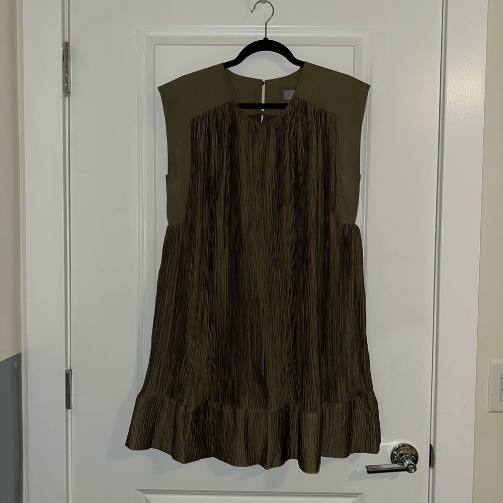 Anthropologie Pleated Dress Medium